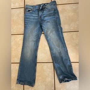 Cat & Jack size 10 boys jeans. Snap button, adjustable waist